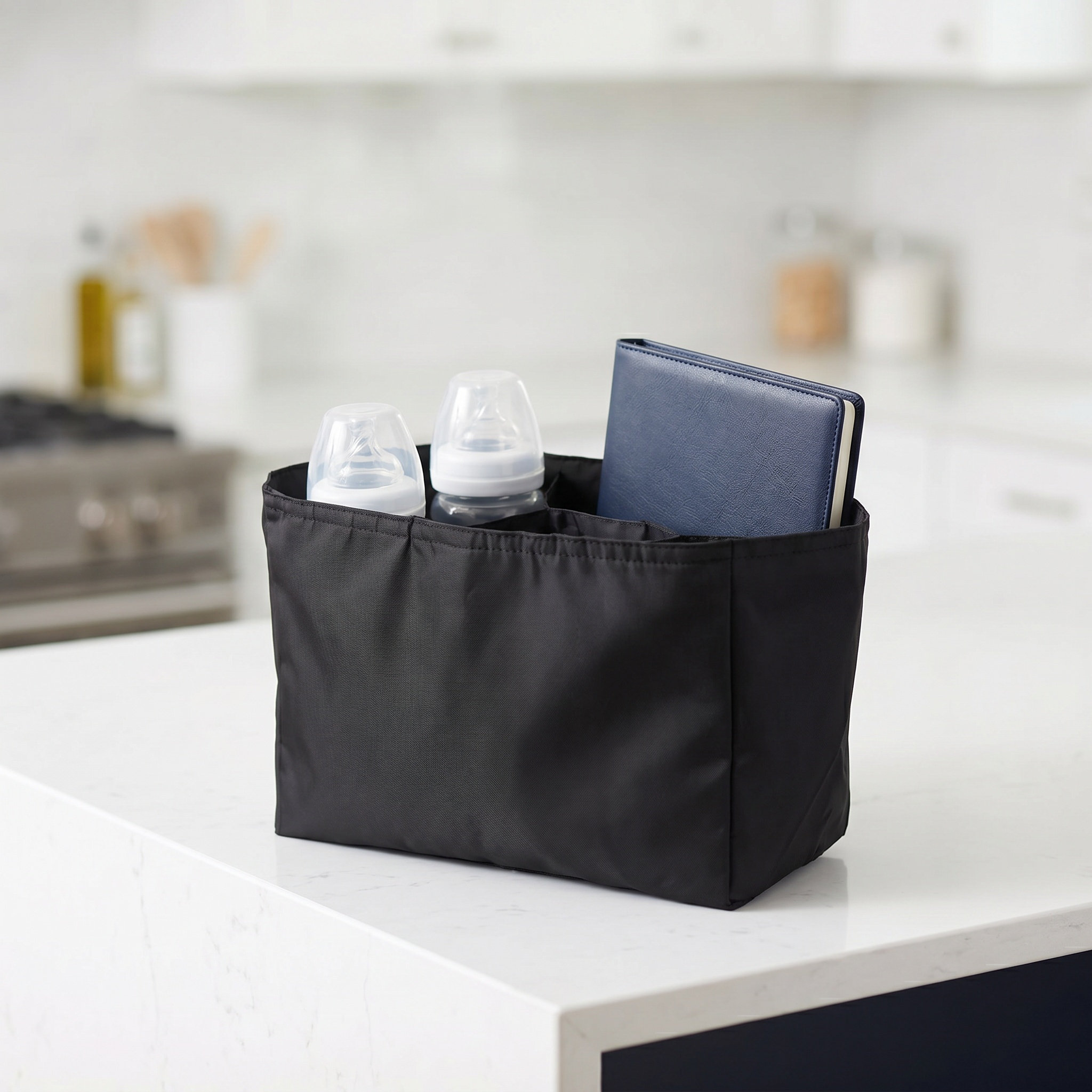 Baby Nursery Essentials - Wielokieszeniowy organizer do torby dla mamy,