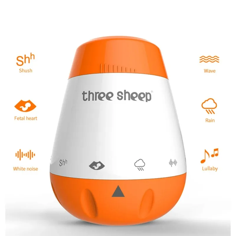 Baby Sound Machine White - Baby White Noise Machine Inteligentny muzyczny