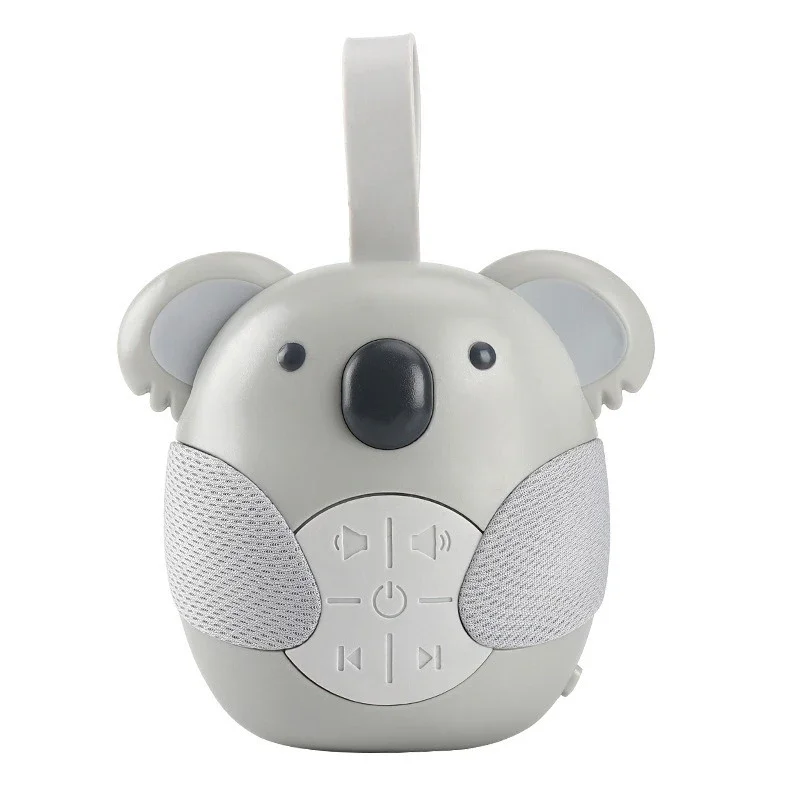 Baby Sound Machine White - Przenośny smoczek dla niemowląt z białym