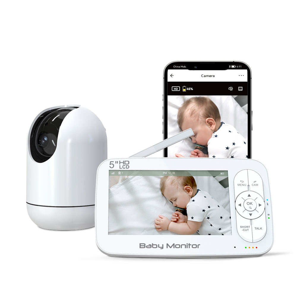 Wearable Baby Monitor - Kamera dla dziecka 5 cali 2MP