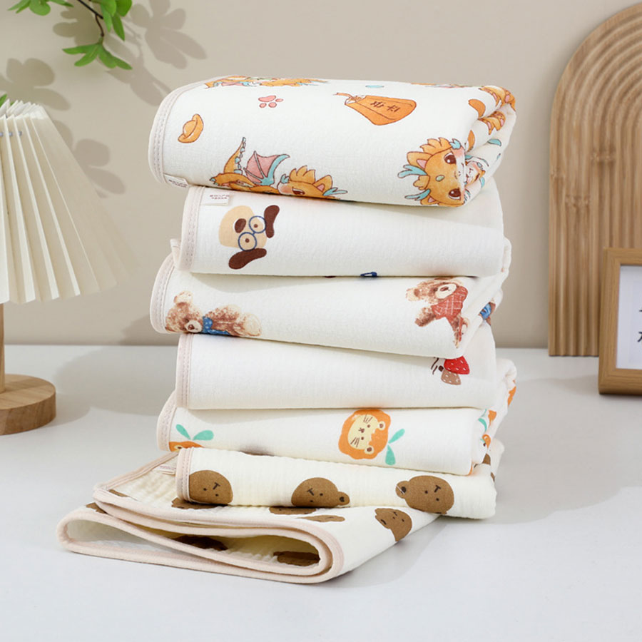 Baby Mattress Waterproof - Podkładka pielęgnacyjna dla niemowląt 70x90cm, bawełniana,
