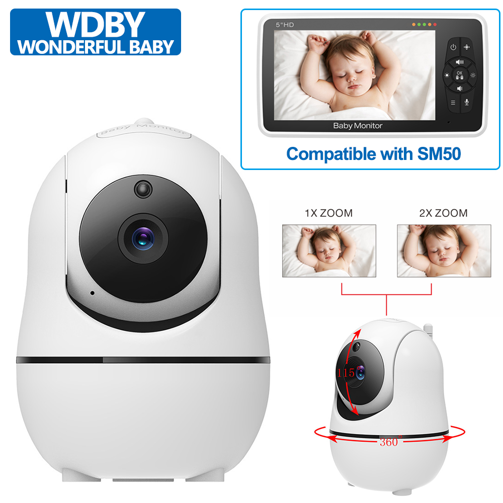 Wearable Baby Monitor - Oddzielna kamera do elektronicznej niani SM50,