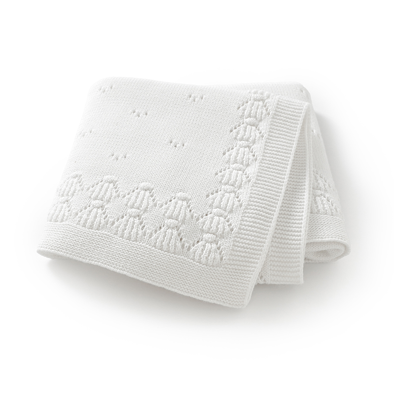 Baby Nursery Mat - Kocyki bawełniane dla niemowląt 90x70cm, otulacze