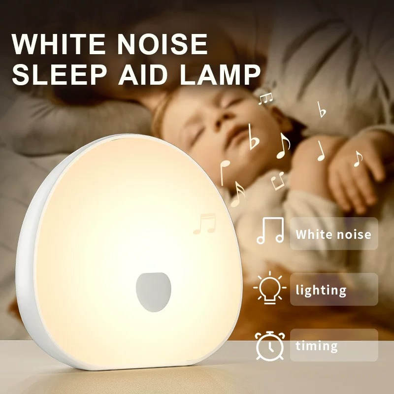 Maszyna do białego szumu RGB z – Baby Sound Machine White recenzja i cena