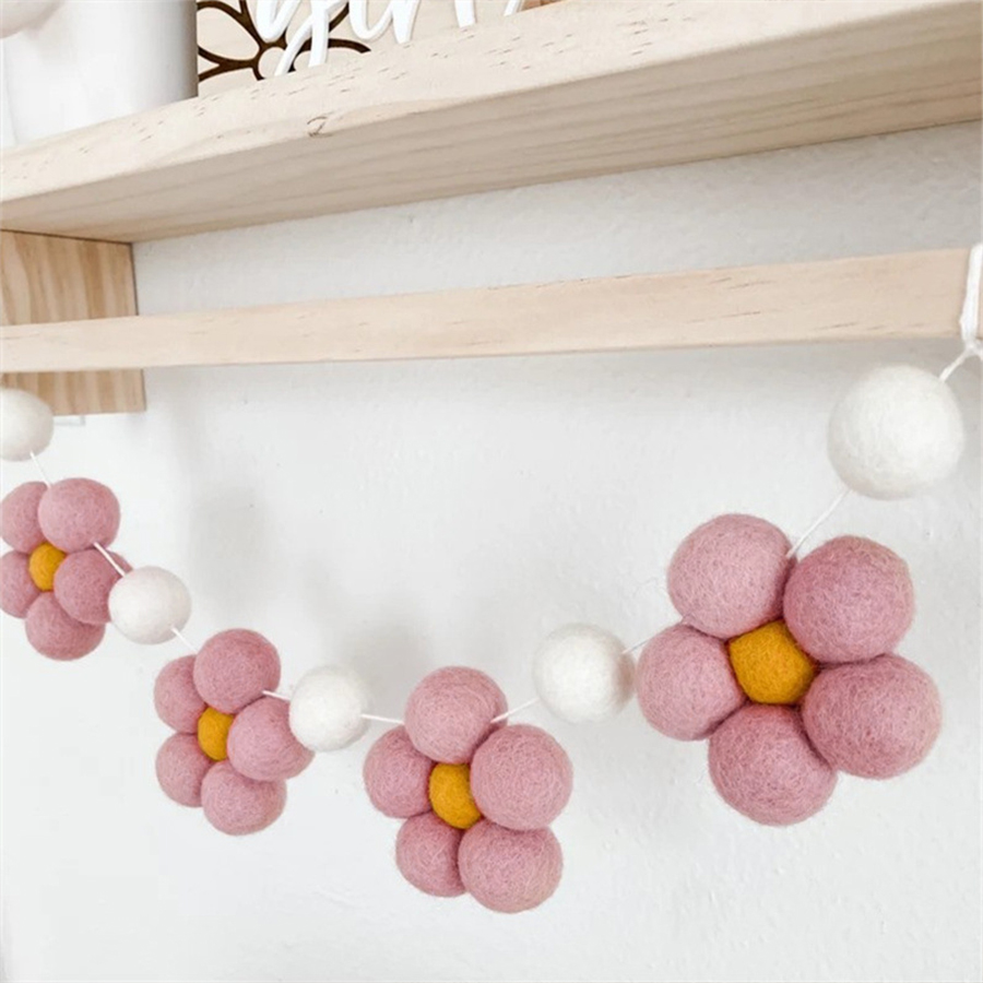 Ręcznie Robiona Filcowa Girlan – Baby Nursery Fabric recenzja i cena