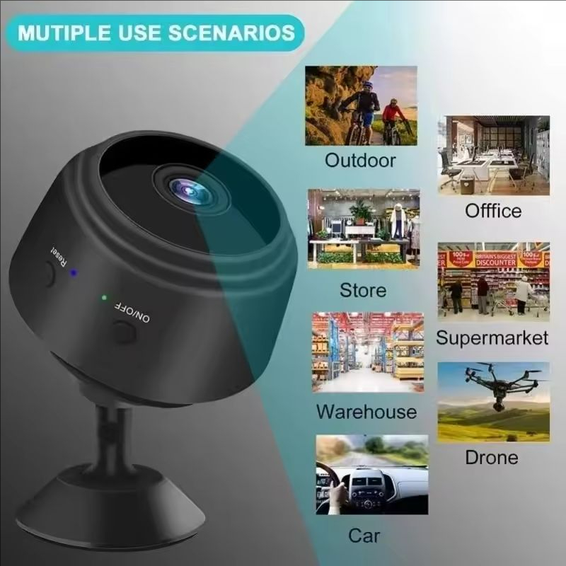 Miniaturowa kamera WiFi 1080P  – Baby Nursery Camera recenzja i cena