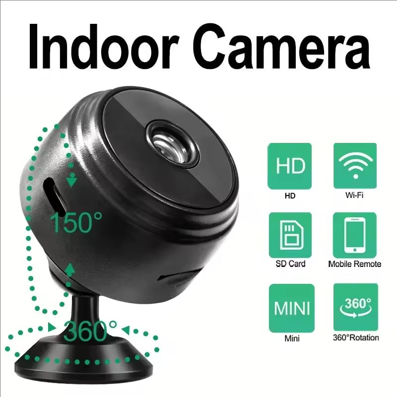 Miniaturowa kamera WiFi 1080P  – Baby Nursery Camera recenzja i cena