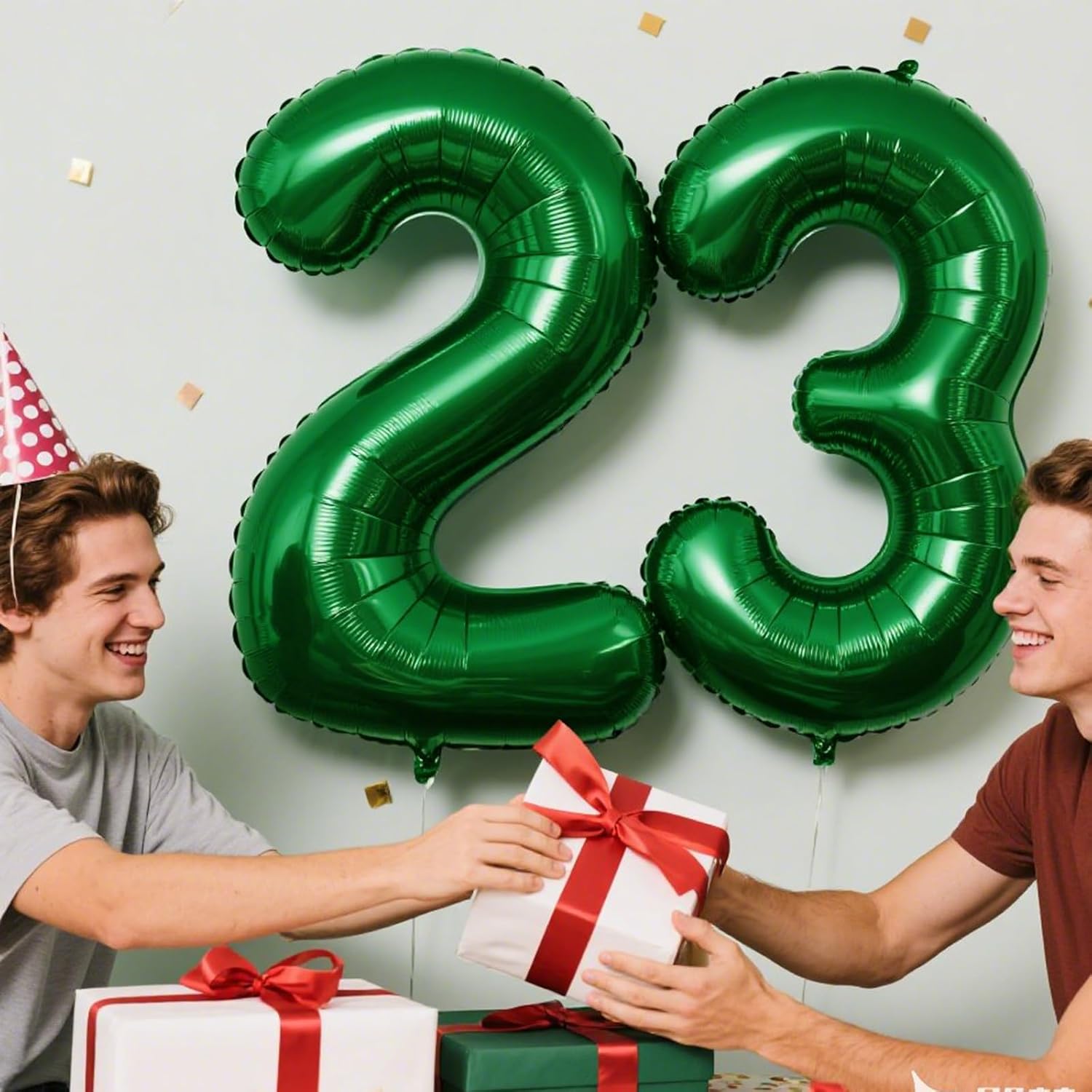Balony foliowe z zielonymi cyf – Baby Nursery Jungle Theme recenzja i cena