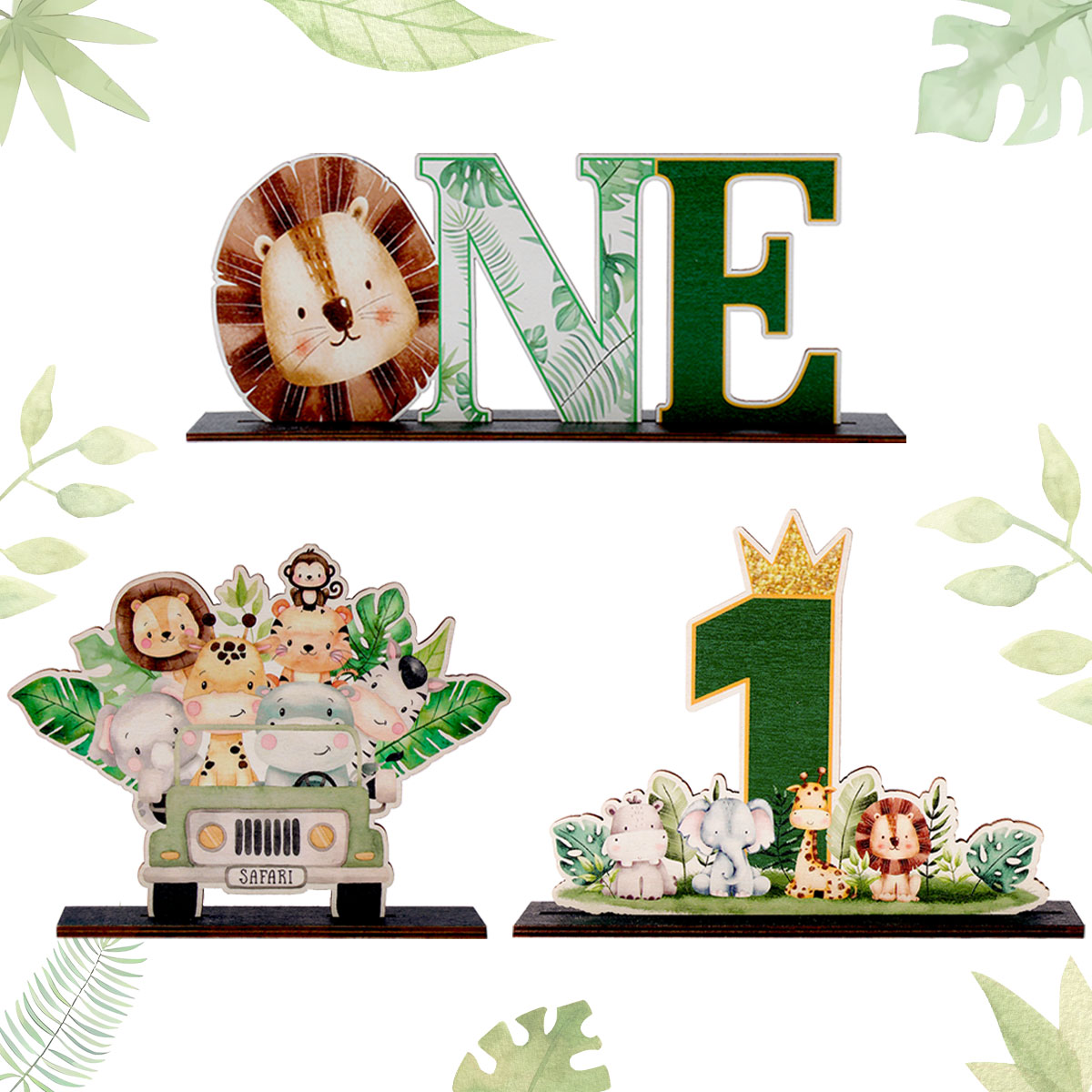 Breloki ze zwierzętami z dżung – Baby Nursery Jungle Theme recenzja i cena