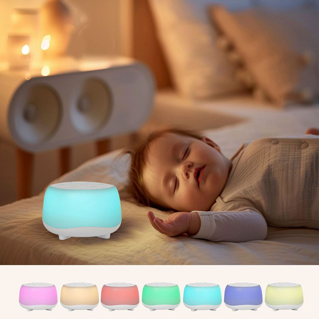 Nowa Biurkowa Maszyna Białego  – Baby Sound Machine White recenzja i cena