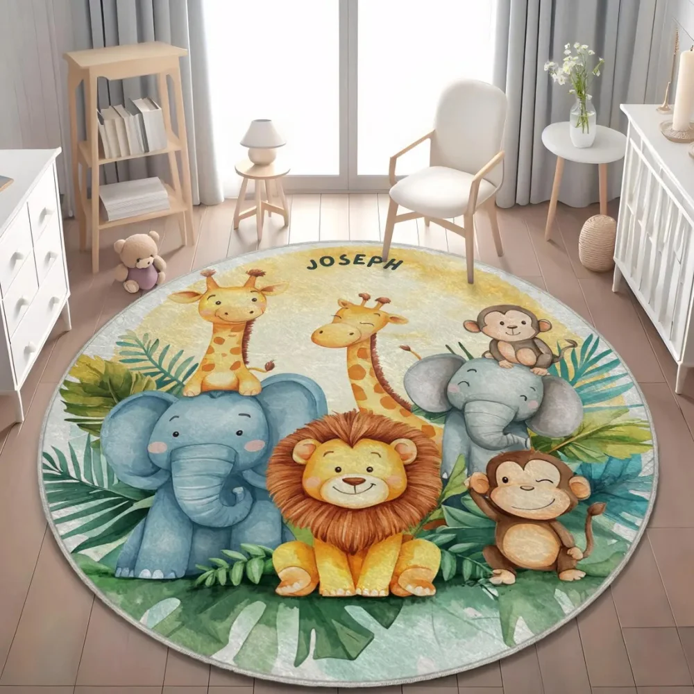 Dywanik Podłogowy z Motywem Zw – Baby Nursery Mat recenzja i cena
