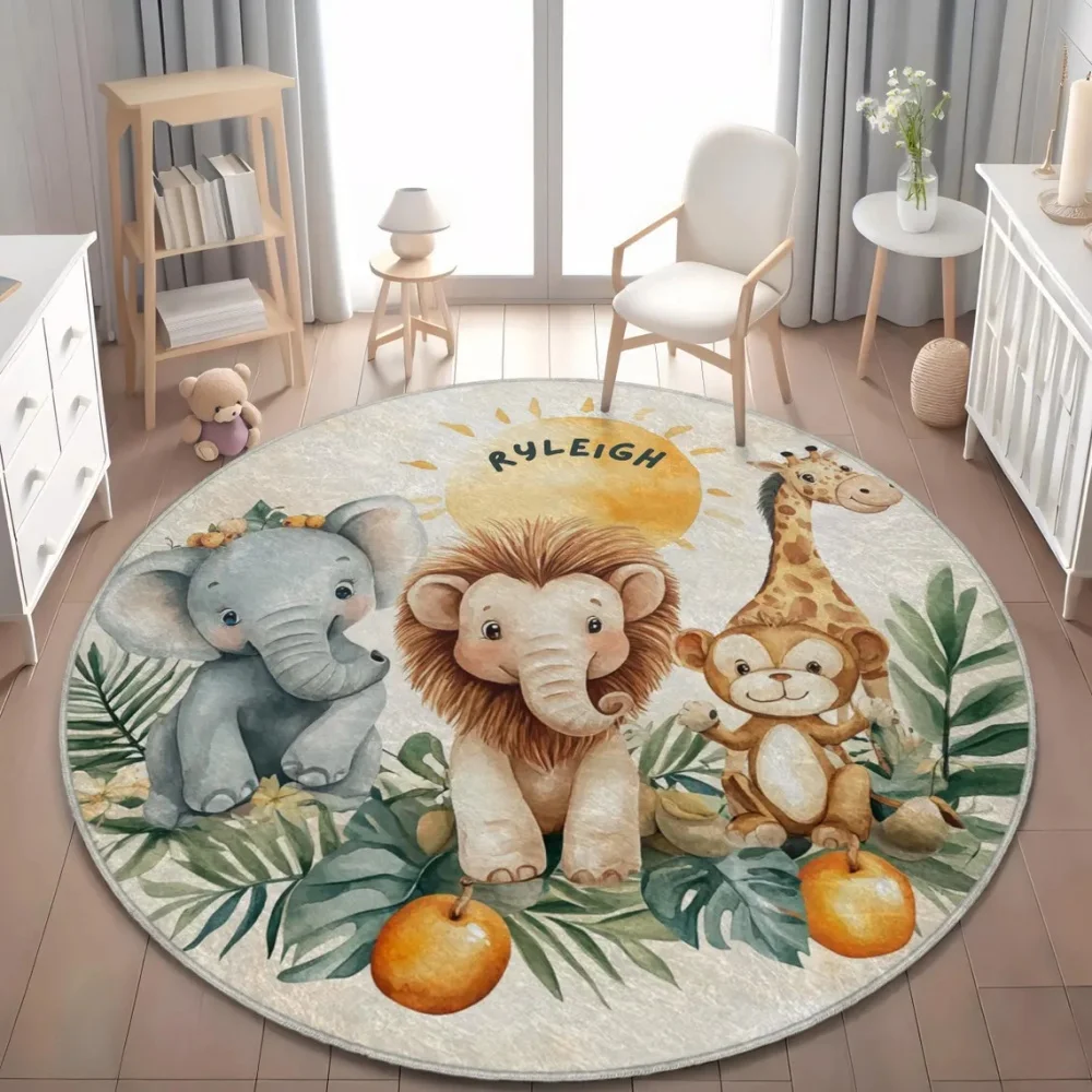 Dywanik Podłogowy z Motywem Zw – Baby Nursery Mat recenzja i cena