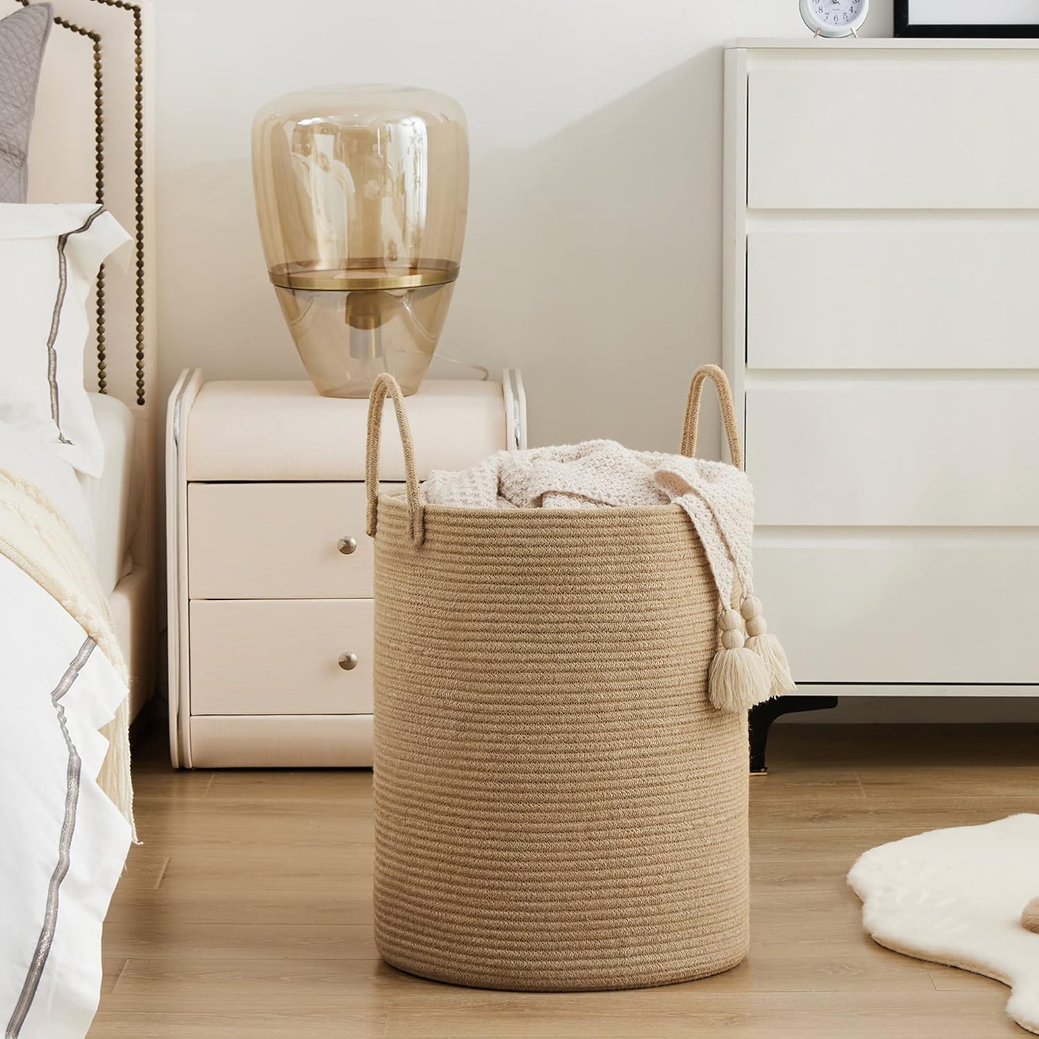 Duży kosz do przechowywania, w – Baby Nursery Basket recenzja i cena