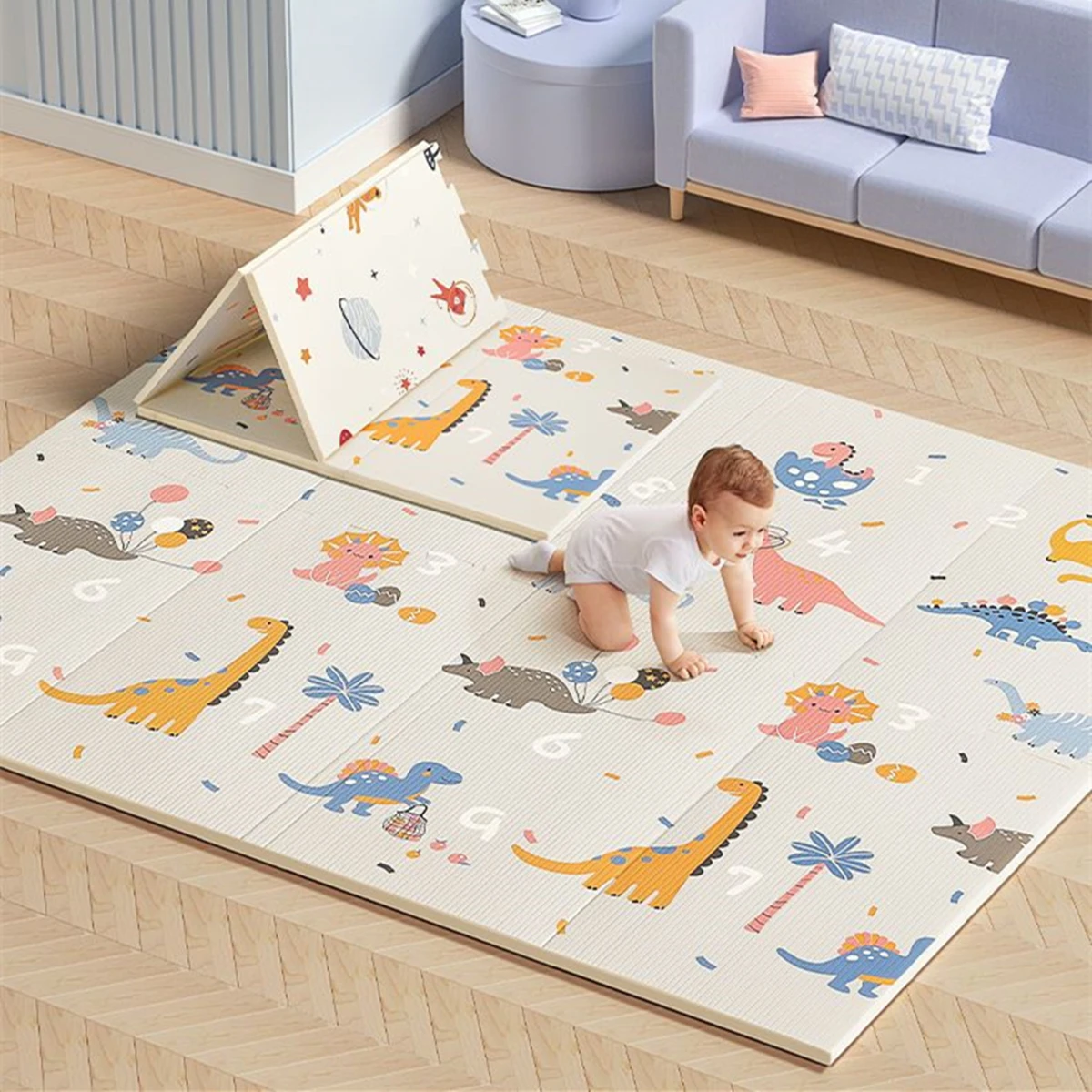 Nietoksyczna, edukacyjna, skła – Baby Nursery Mat recenzja i cena