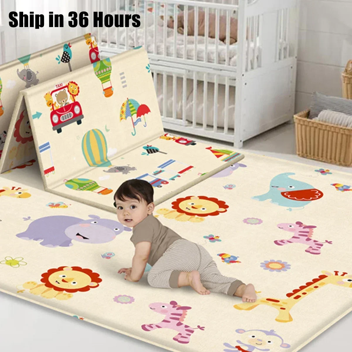 Nietoksyczna, edukacyjna, skła – Baby Nursery Mat recenzja i cena