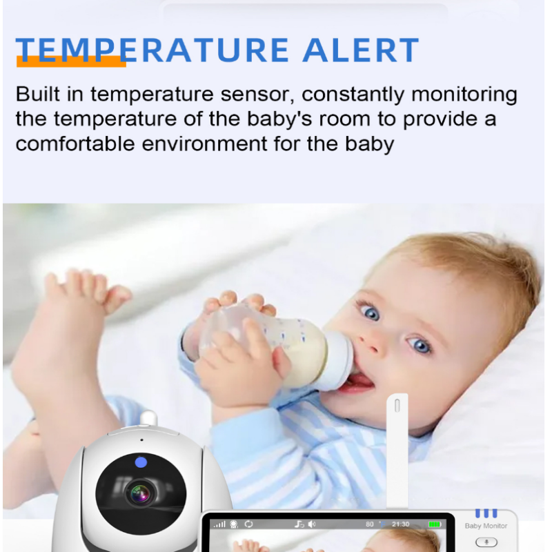 Niania elektroniczna z 5-calow – Baby Nursery Camera recenzja i cena