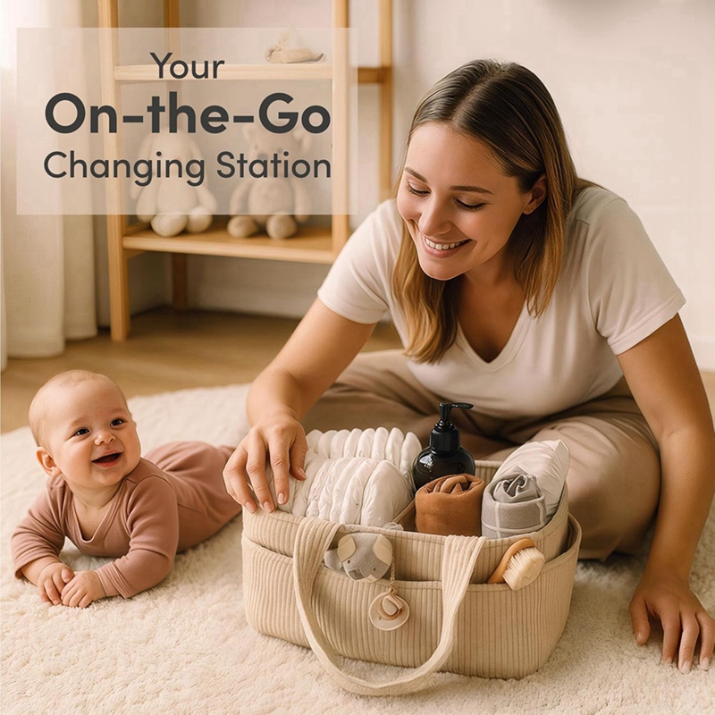 Organizer na pieluchy dla niem – Baby Nursery Basket recenzja i cena