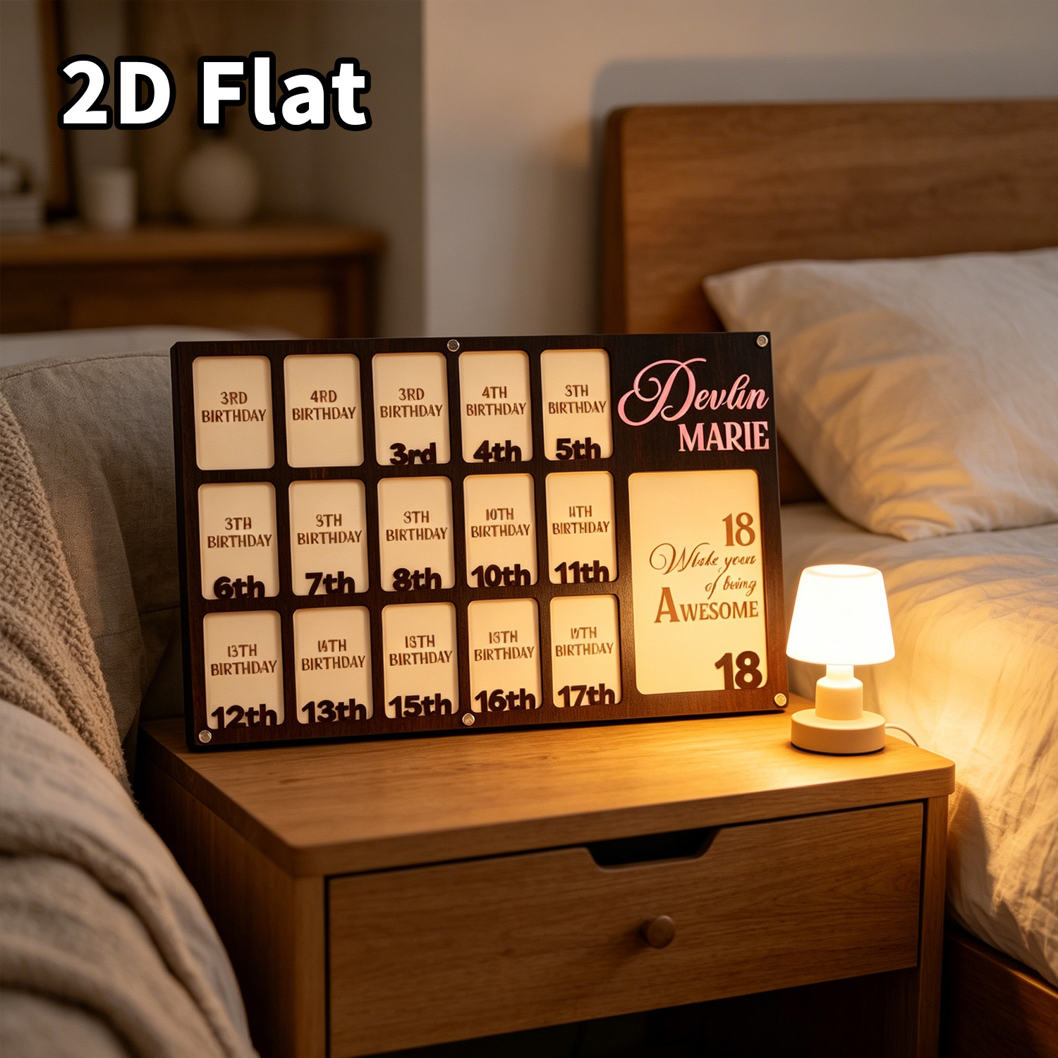1 szt. Personalizowana drewnia – Baby Nursery Diy recenzja i cena
