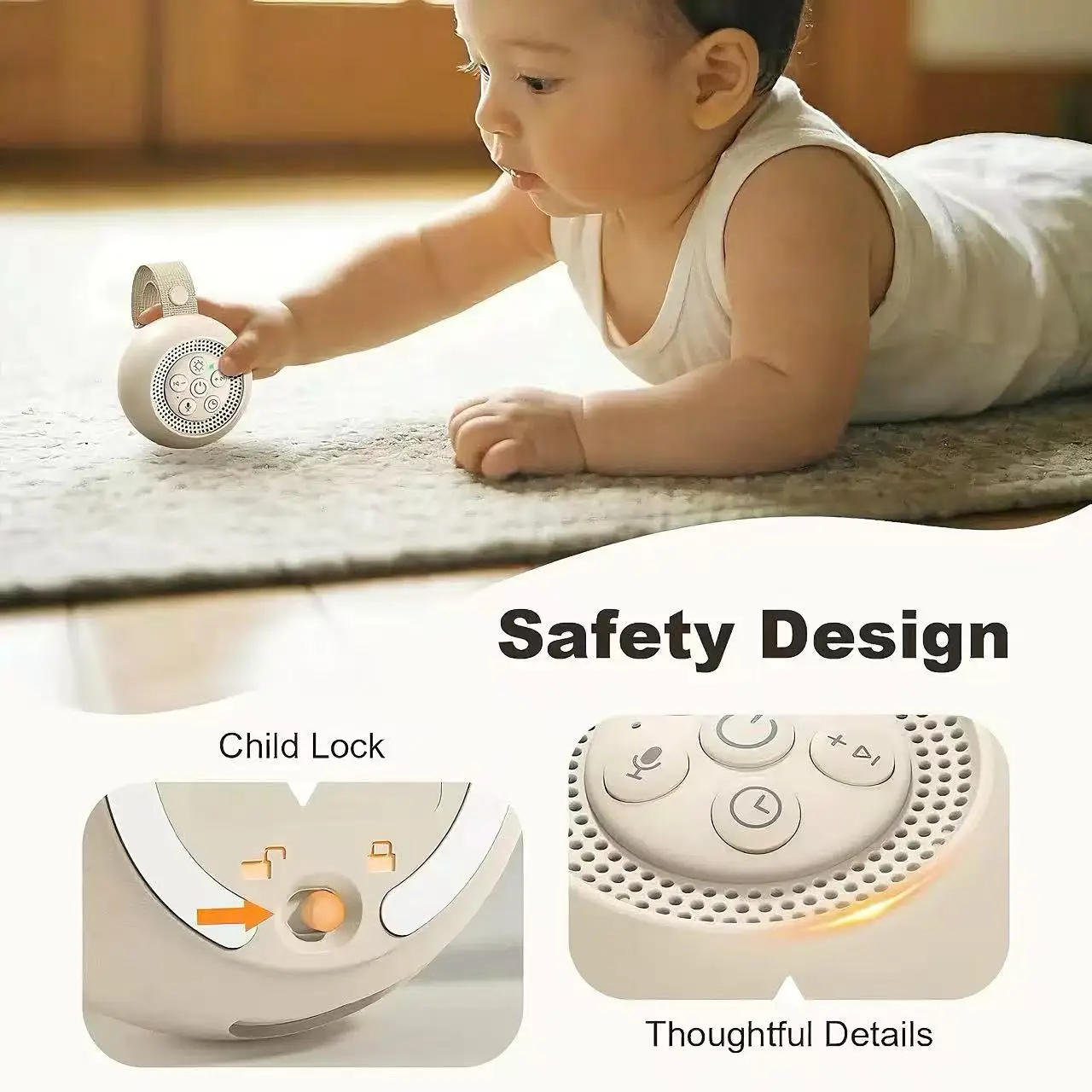 Maszyna do białego szumu z cie – Baby Sound Machine White recenzja i cena