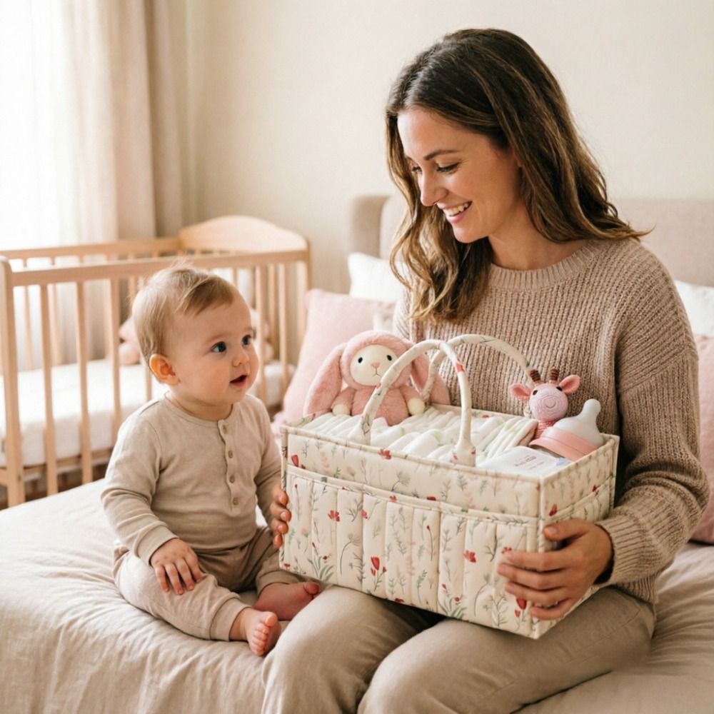Organizer na pieluchy dla niem – Baby Nursery Essentials recenzja i cena