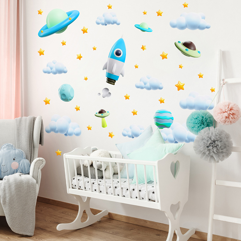 Naklejka ścienna dla dzieci z  – Baby Nursery Diy recenzja i cena