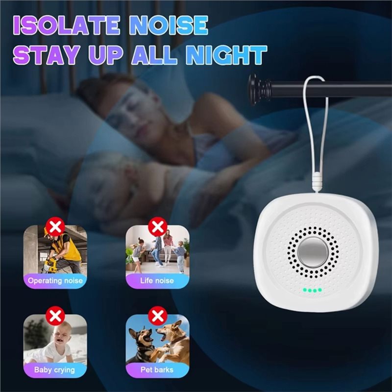 Urządzenie do usypiania noworo – Baby Sound Machine White recenzja i cena
