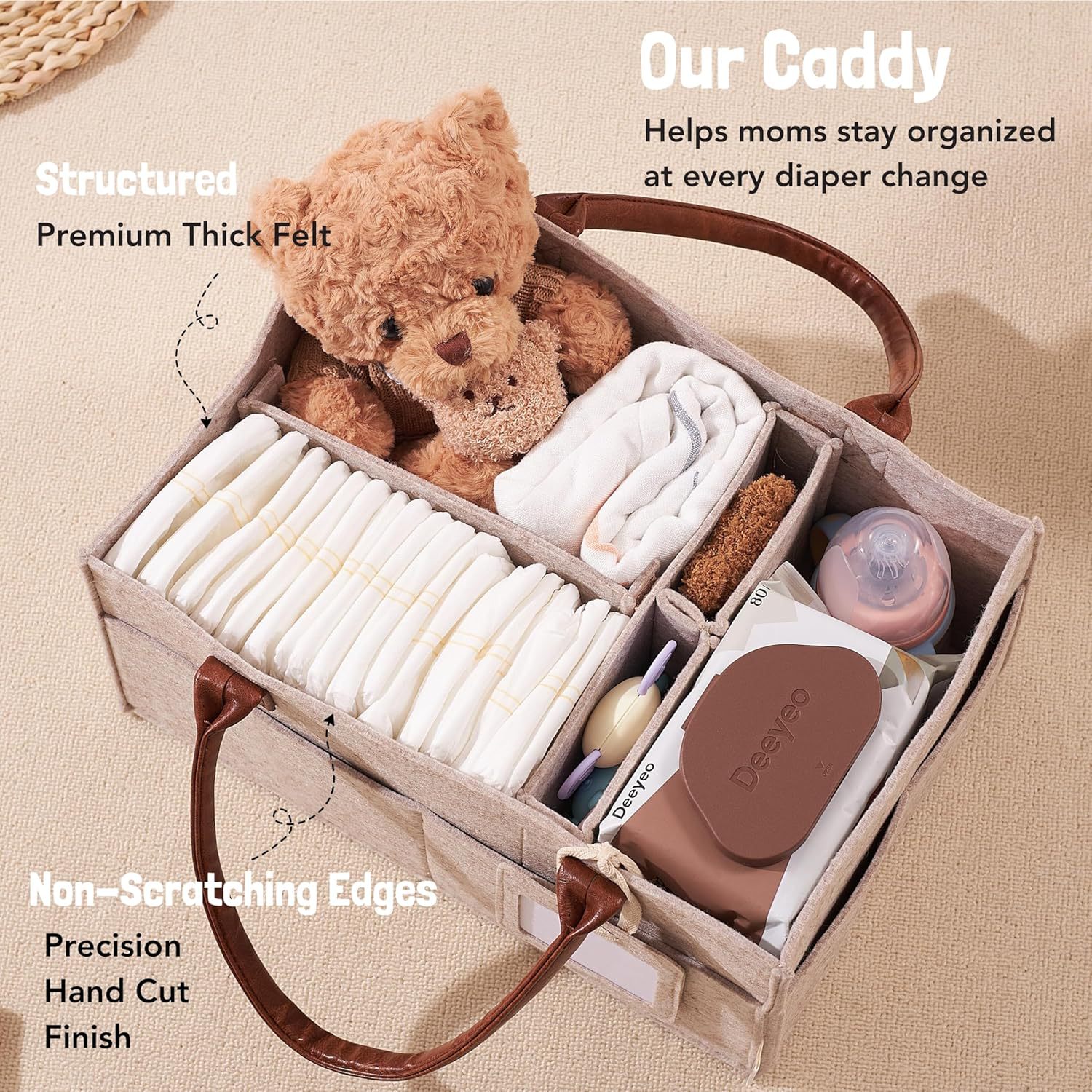 Organizer do pokoju dziecięceg – Baby Nursery Basket recenzja i cena