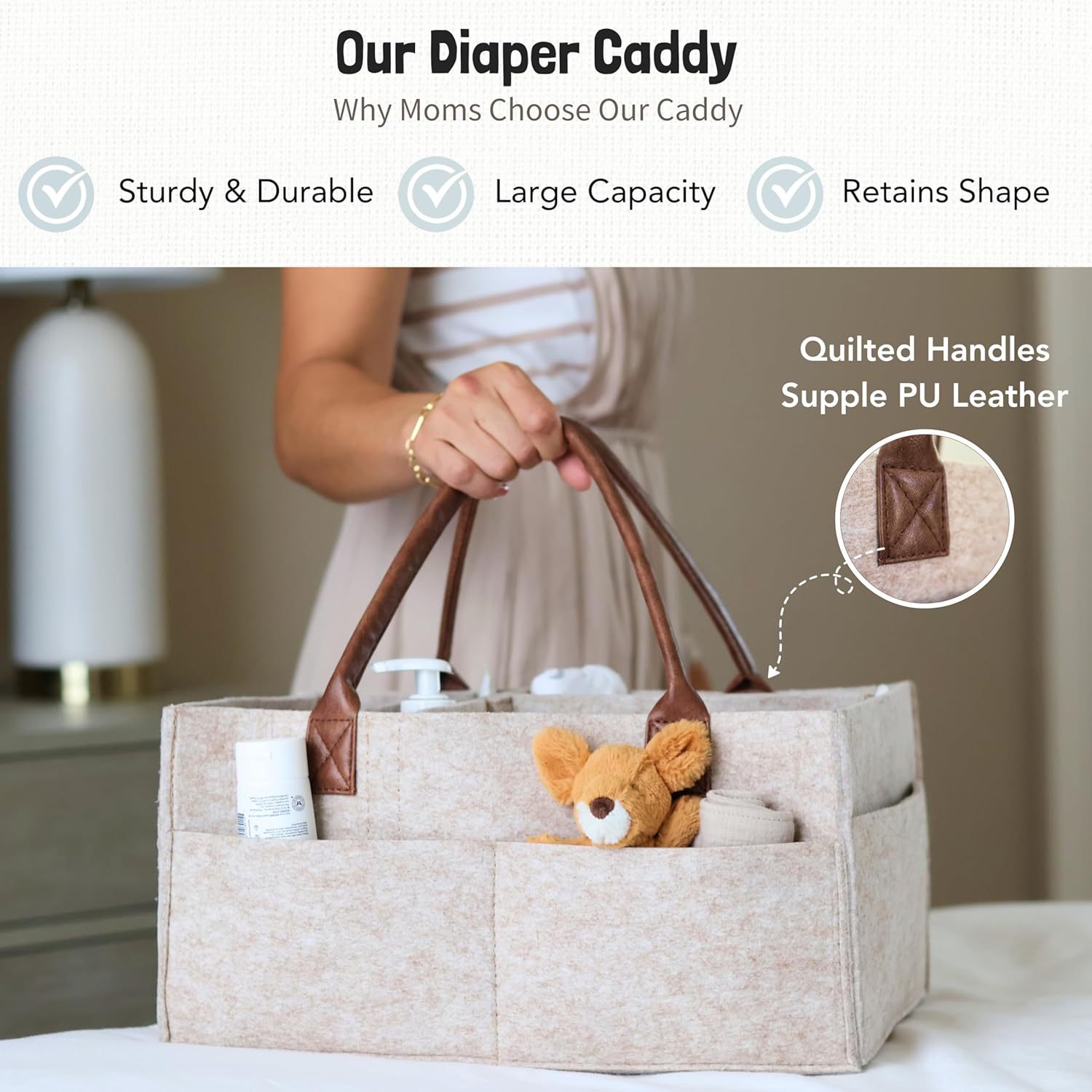 Organizer do pokoju dziecięceg – Baby Nursery Basket recenzja i cena