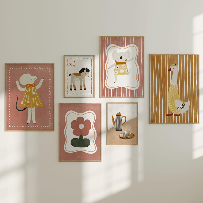 Mysz Kaczka Koń Koala Kawa Kwi – Baby Nursery Images recenzja i cena