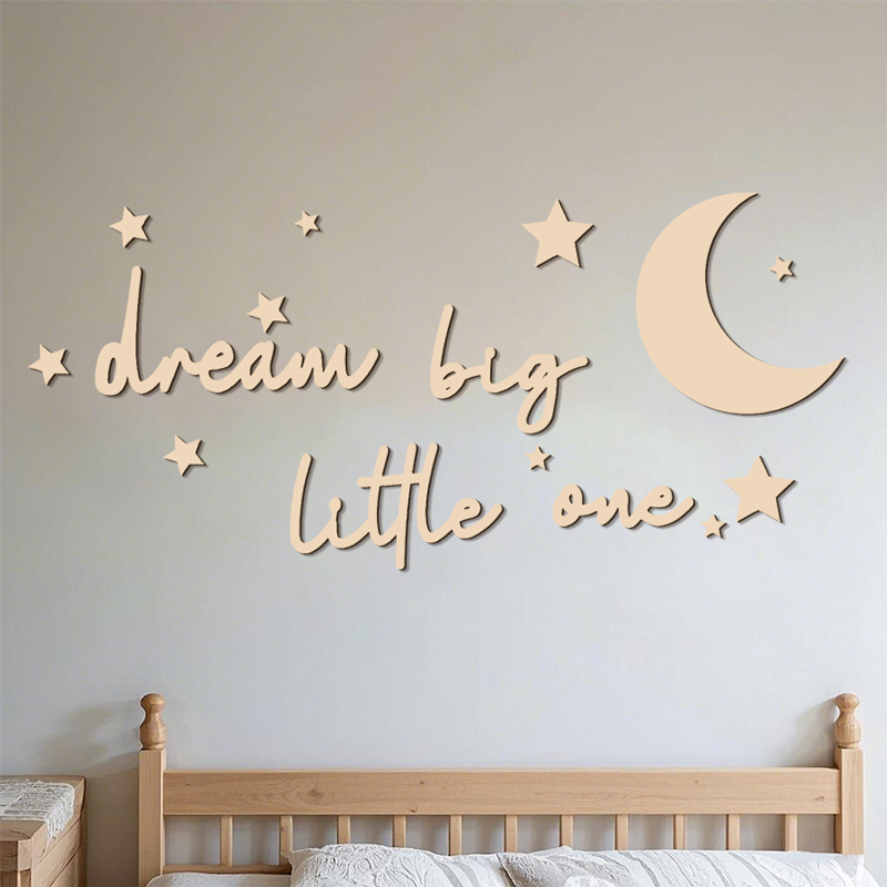 Dream Big Little One Drewniane – Baby Nursery Needs recenzja i cena
