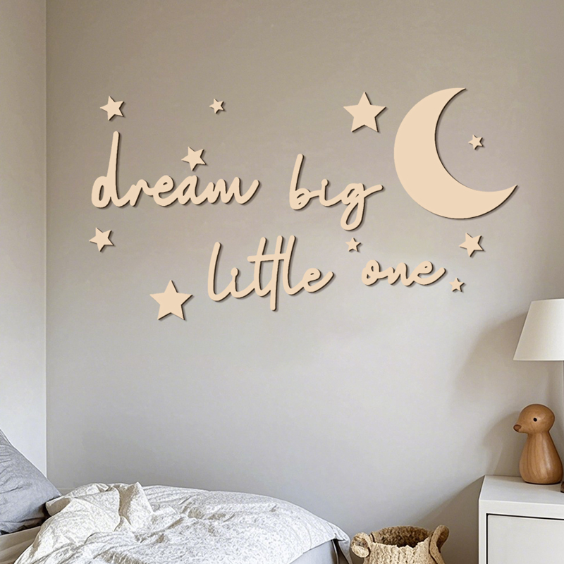 Dream Big Little One Drewniane – Baby Nursery Needs recenzja i cena