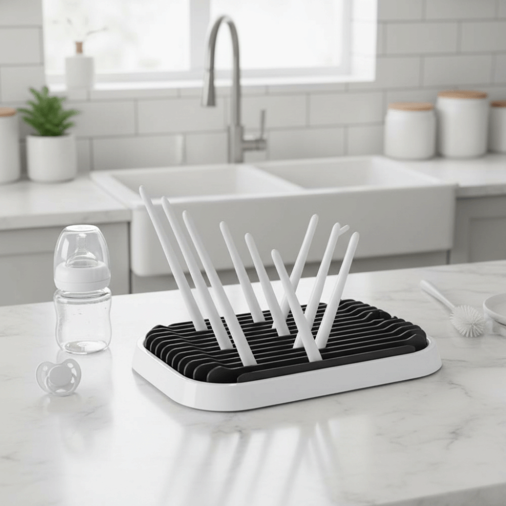 Składana suszarka do butelek d – Baby Nursery Essentials recenzja i cena