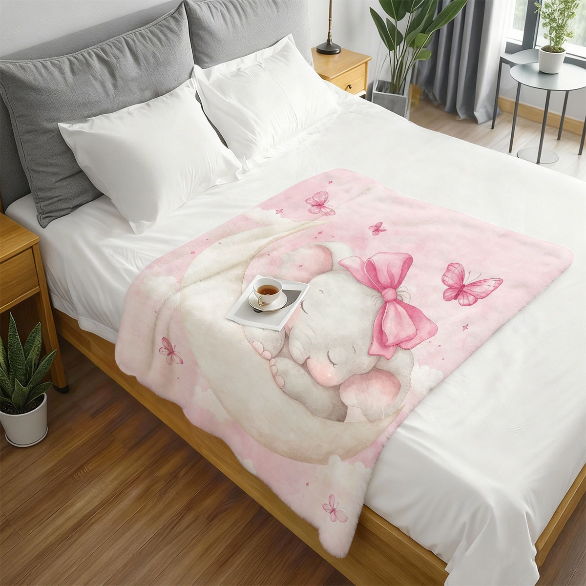 Pluszowy kocyk w kształcie sło – Baby Nursery In Hospital recenzja i cena