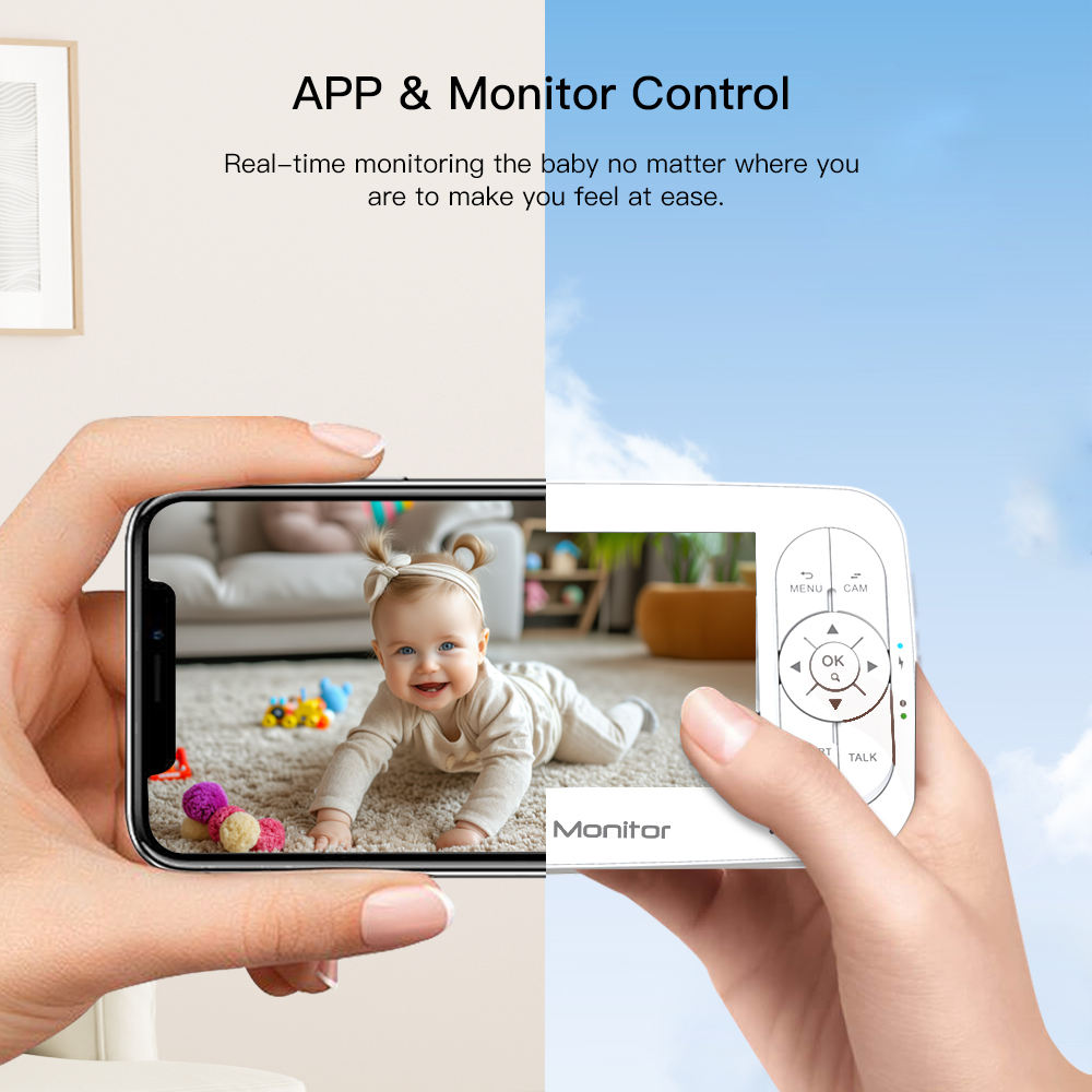 Kamera dla dziecka 5 cali 2MP  – Wearable Baby Monitor recenzja i cena