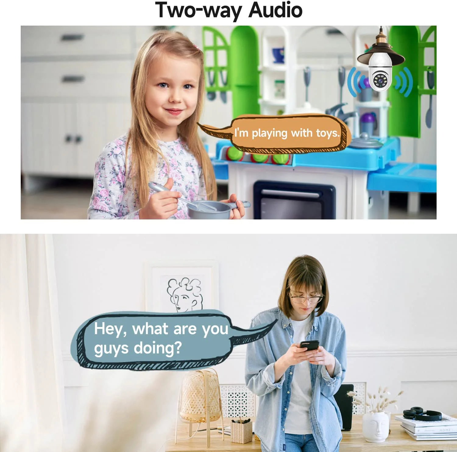 Kamera monitorująca w żarówce  – Baby Nursery Camera recenzja i cena
