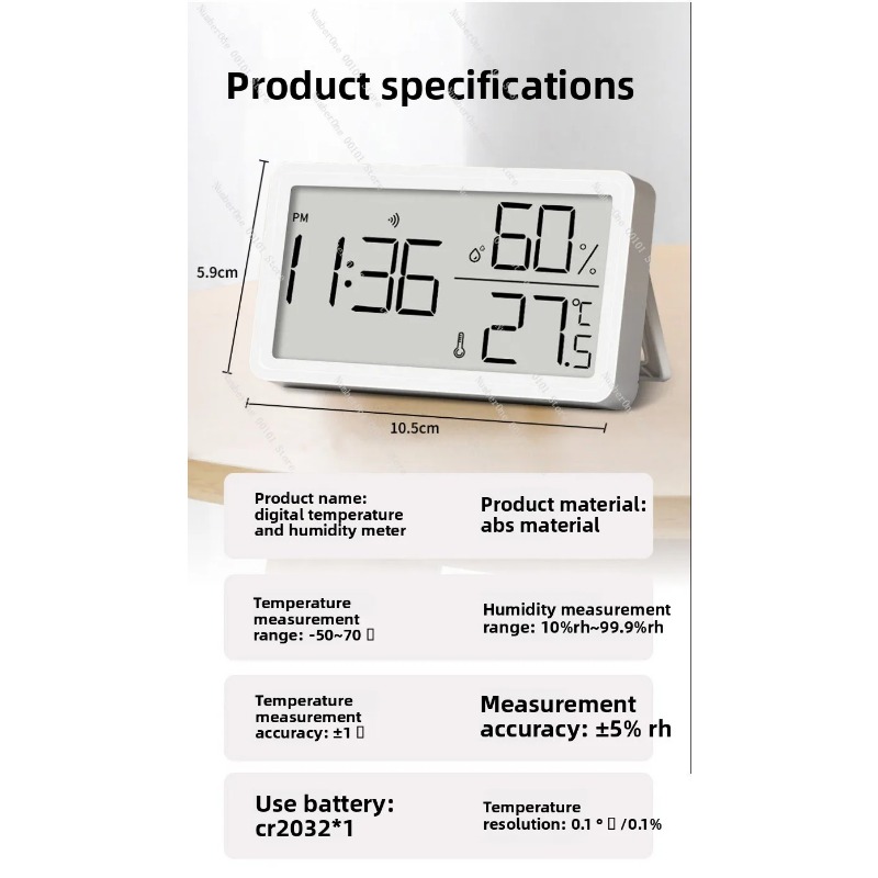 Wewnętrzny miernik temperatury – Baby Nursery Temperature recenzja i cena
