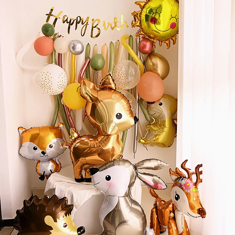 Motyw Safari w dżungli Balon f – Baby Nursery Jungle Theme recenzja i cena