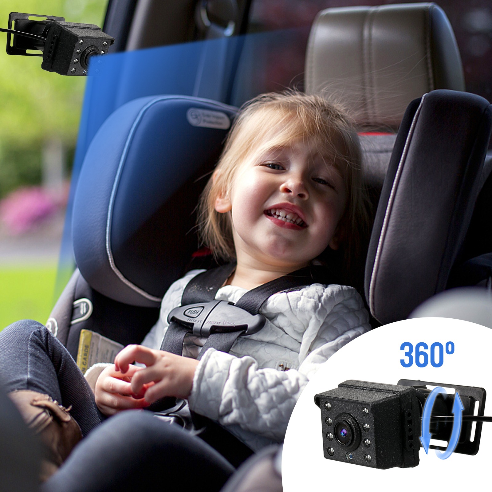 Monitor samochodowy z kamerą d – Baby Nursery Camera recenzja i cena