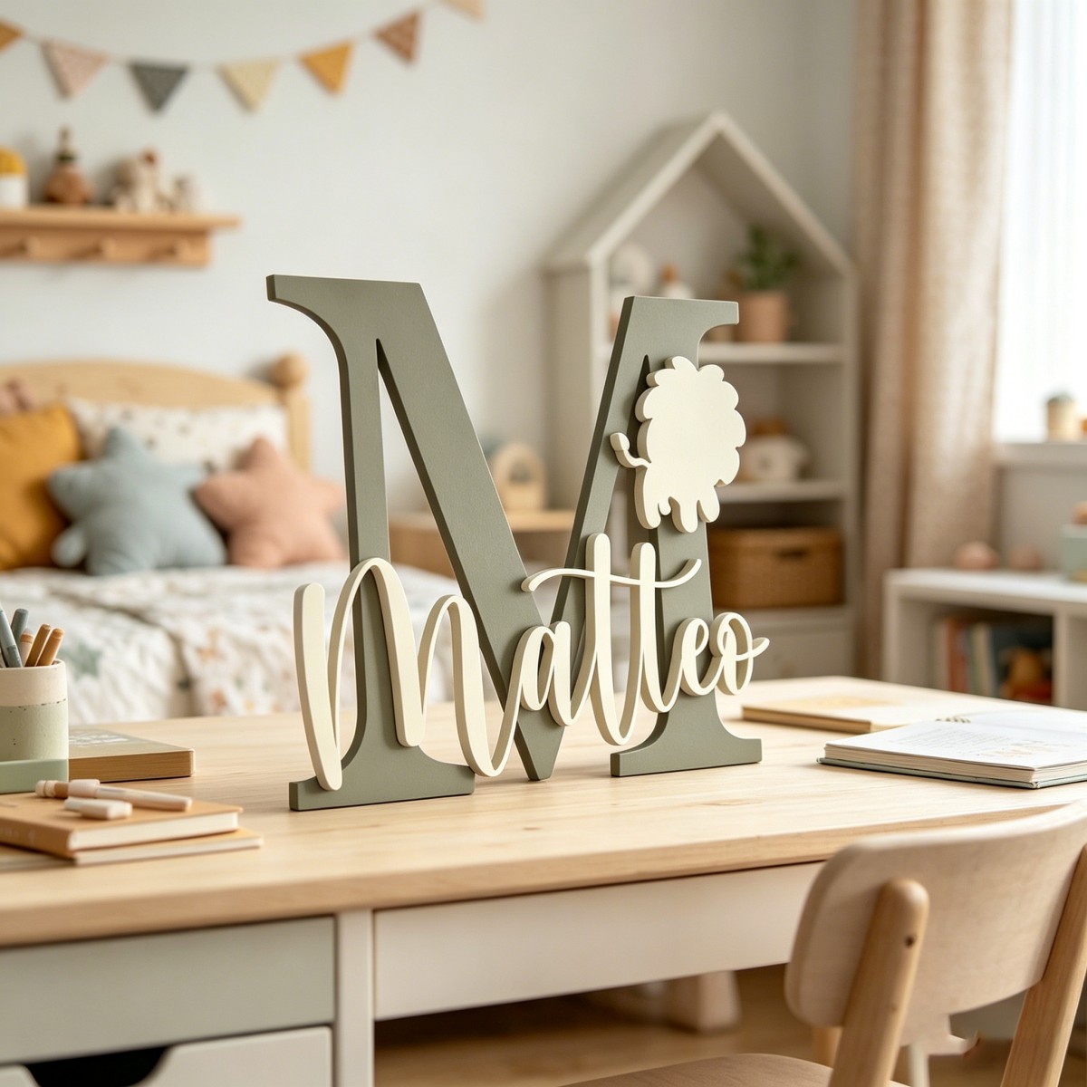 1 szt. Personalizowana drewnia – Baby Nursery Diy recenzja i cena