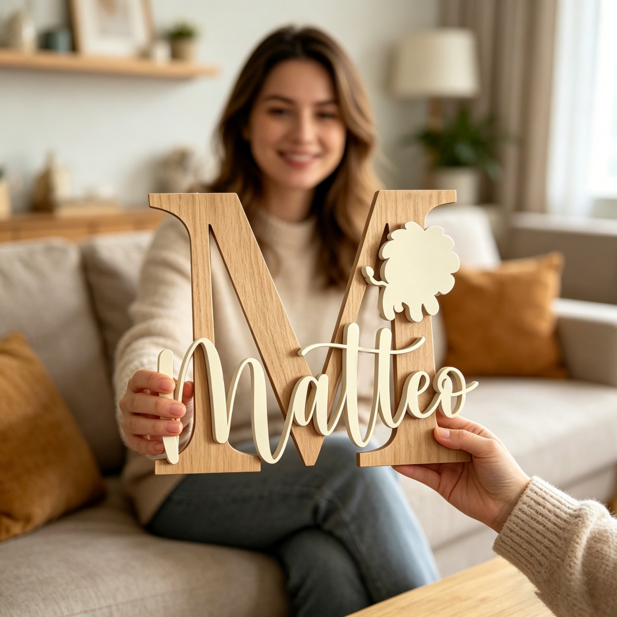 1 szt. Personalizowana drewnia – Baby Nursery Diy recenzja i cena