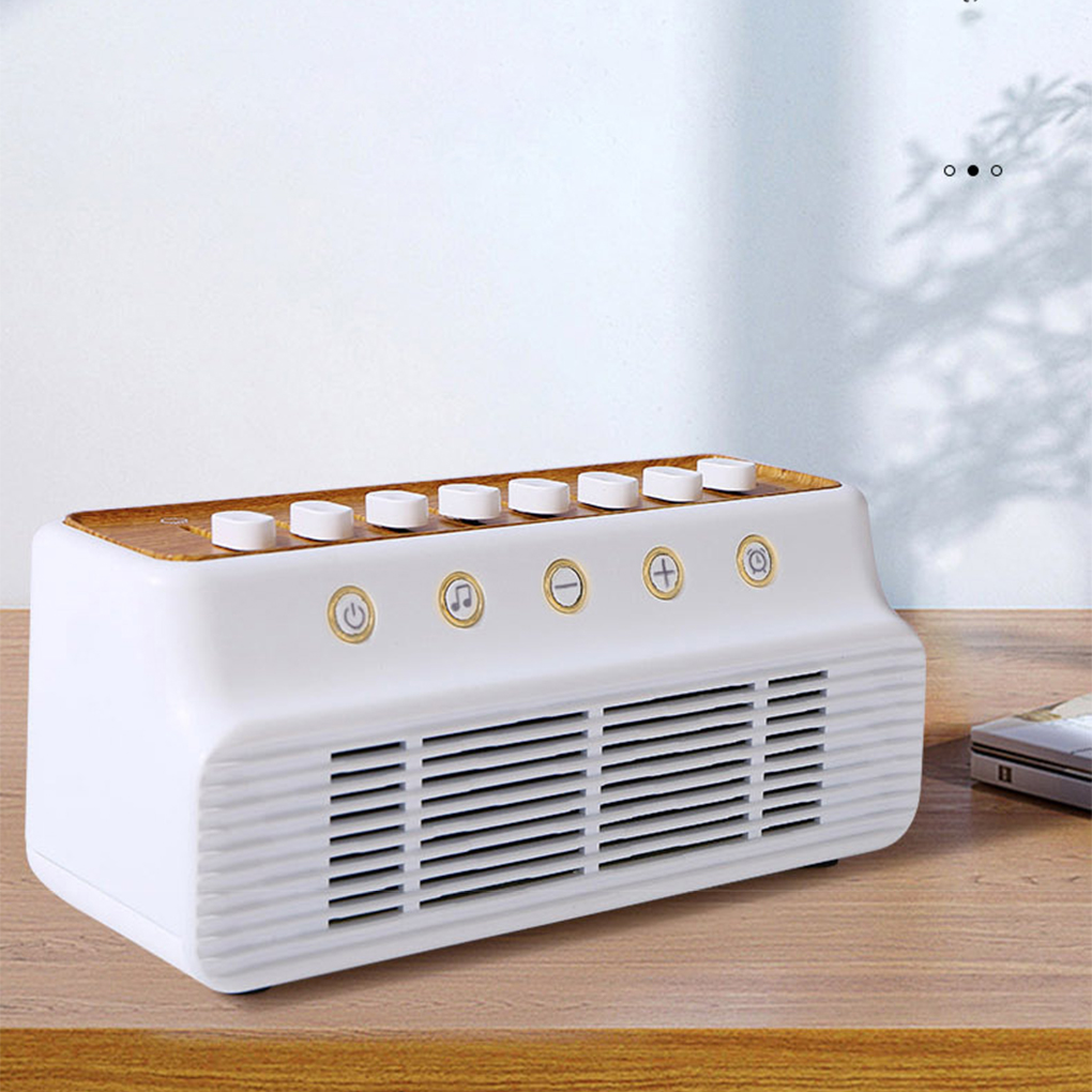 8 Naturalnych Dźwięków Urządze – Baby Sound Machine White recenzja i cena