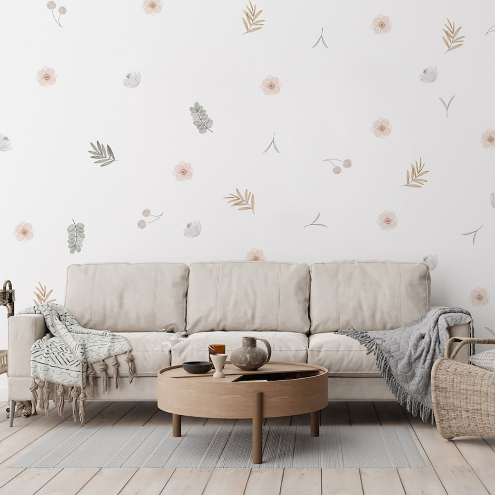 Boho Leaves Botanical DIY Nakl – Baby Nursery Diy recenzja i cena