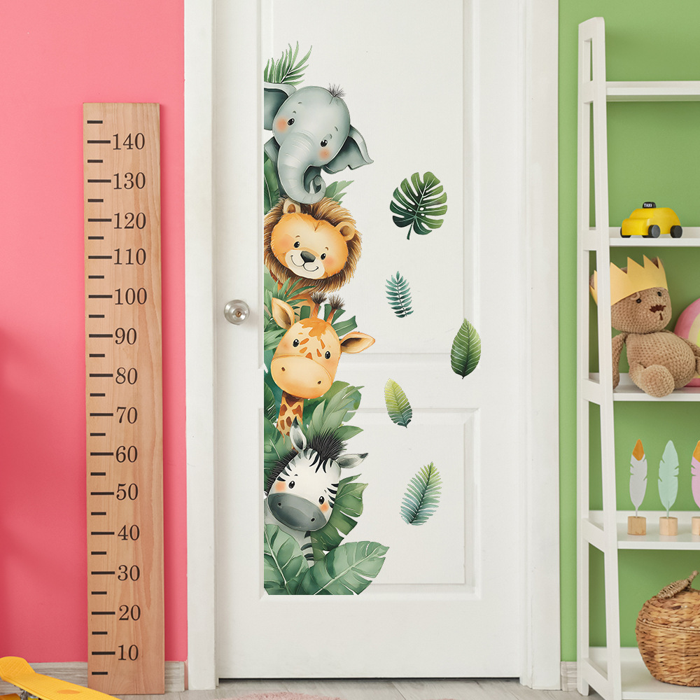 Naklejka na ścianę/dziewiarski – Baby Nursery Jungle Wallpaper recenzja i cena