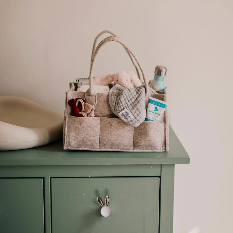 Pojemnik na pieluchy - pojemni – Baby Nursery Basket recenzja i cena