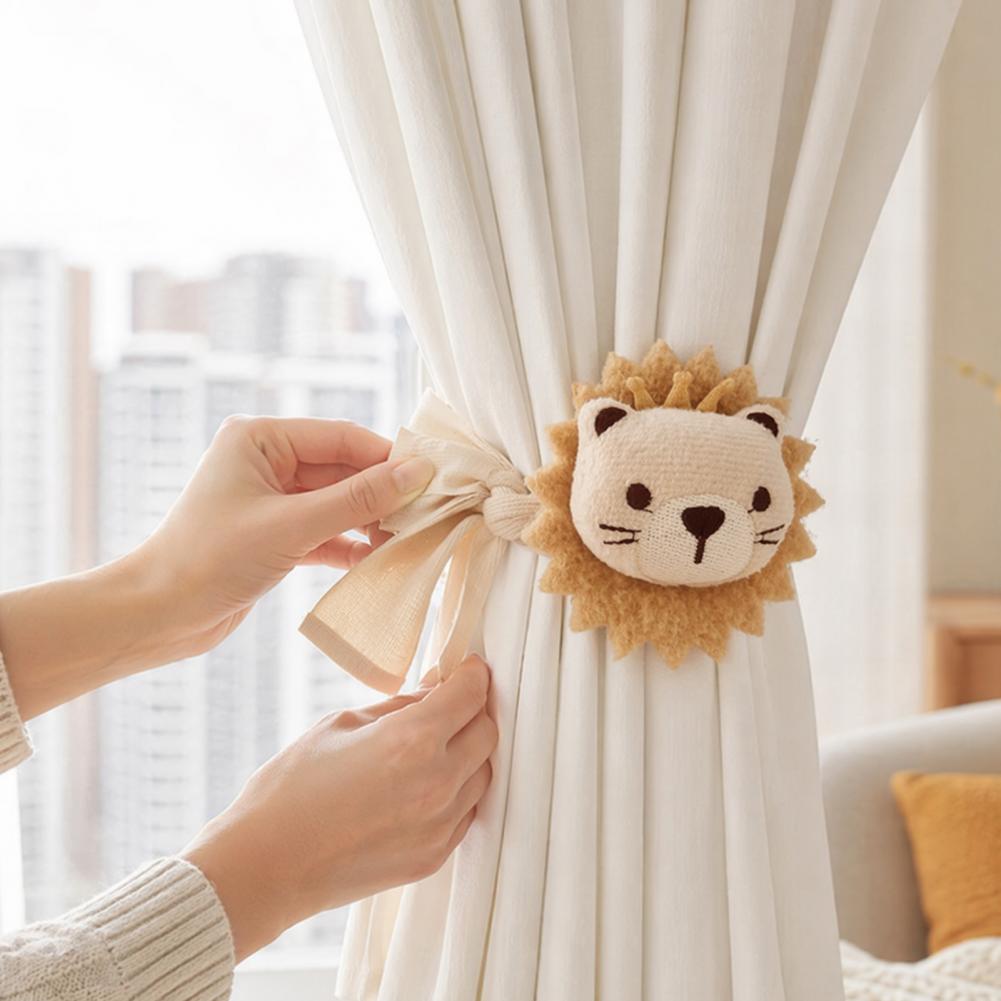 Pluszowy uchwyt na zasłony w k – Baby Nursery Fabric recenzja i cena