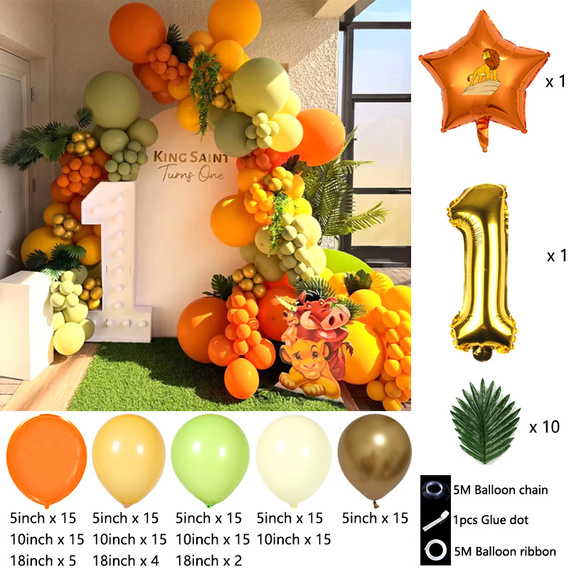 Zestaw girlandy balonowej z mo – Baby Nursery Jungle Theme recenzja i cena