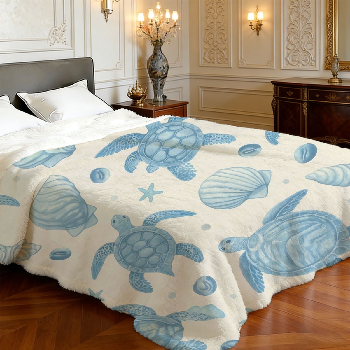 Uroczy koc plażowy z motywem o – Baby Nursery In Hospital recenzja i cena