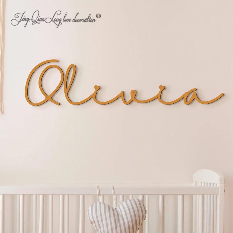Drewniana tabliczka z imieniem – Baby Nursery Needs recenzja i cena