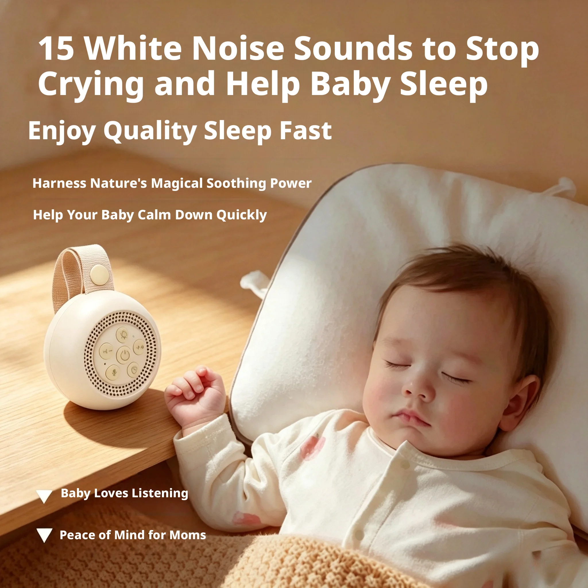 Maszyna do białego szumu dla n – Baby Sound Machine White recenzja i cena