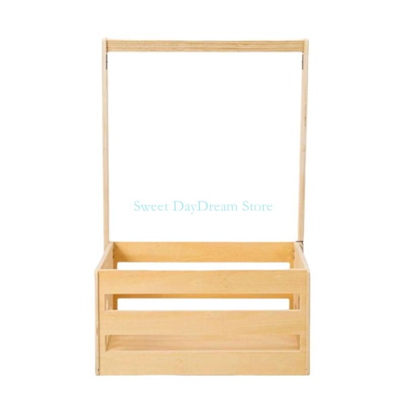 Y88C Drewniane prysznice dla d – Baby Nursery Basket recenzja i cena